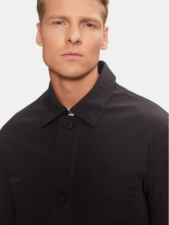 Milestone Milestone Преходно яке Morgan 410402 60365 Черен Regular Fit