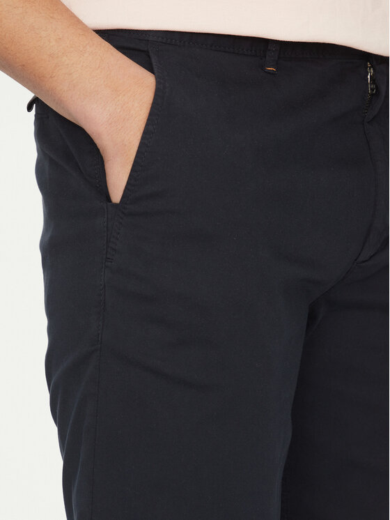BOSS BOSS Szorty materiałowe 50536723 Granatowy Slim Fit