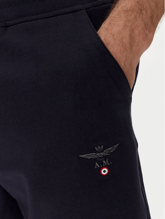 Aeronautica Militare Aeronautica Militare Pantaloncini sportivi 241BE170F459 Blu scuro Regular Fit