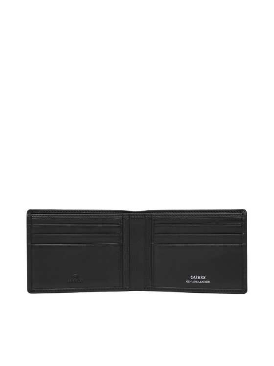 Guess Guess Велике Чоловіче Портмоне SMNEBR LEA27 Чорний