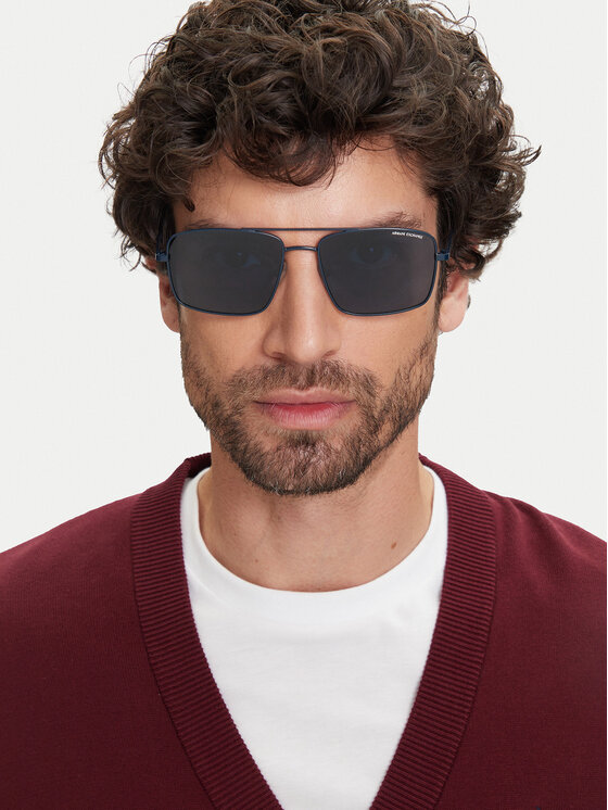 Armani Exchange Armani Exchange Akiniai nuo saulės 0AX2054S 609980 Tamsiai mėlyna