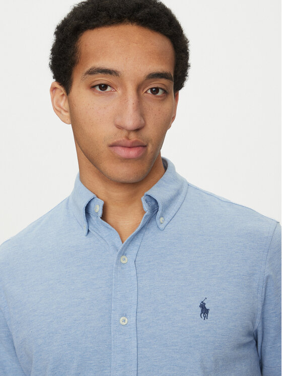 Polo Ralph Lauren Polo Ralph Lauren Košeľa 710798291019 Modrá Regular Fit