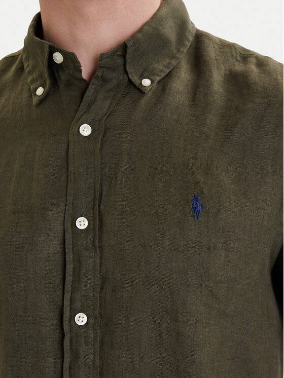 Polo Ralph Lauren Polo Ralph Lauren Koszula 710968912503 Zielony Regular Fit