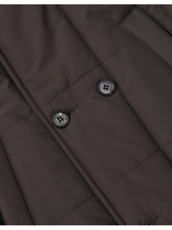 Borgio Borgio Kurtka zimowa gravina Brązowy Slim Fit