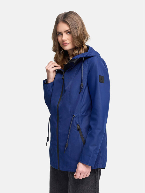 Navahoo Navahoo Kurtka przejściowa Blumentanz Niebieski Regular Fit