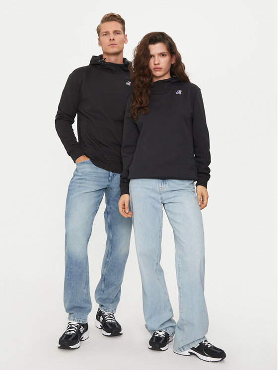 K-Way K-Way Bluza Le Vrai Durance K3123QW Czarny Regular Fit