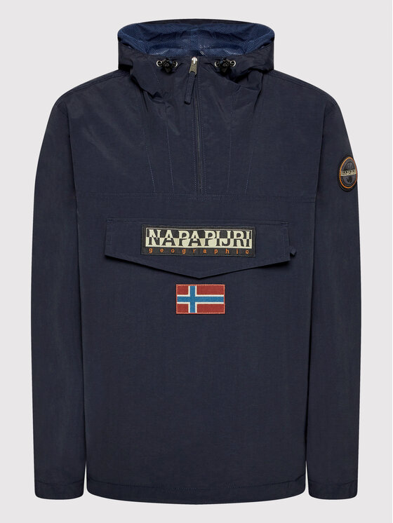 Napapijri Napapijri Giacca anorak Rainforest M Sum 3 NP0A4G7D Blu scuro Regular Fit