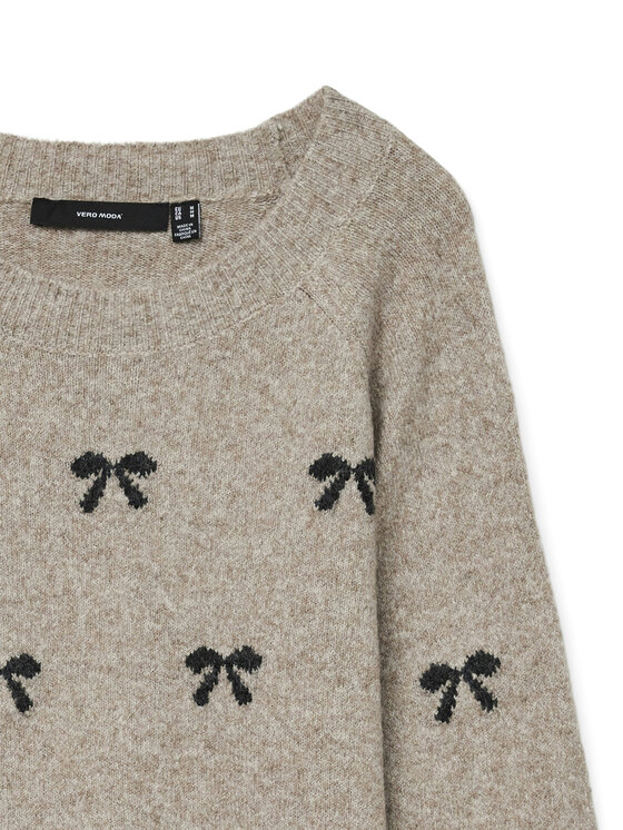 Vero Moda Vero Moda Пуловер Doffy 10330790 Бежов Regular Fit