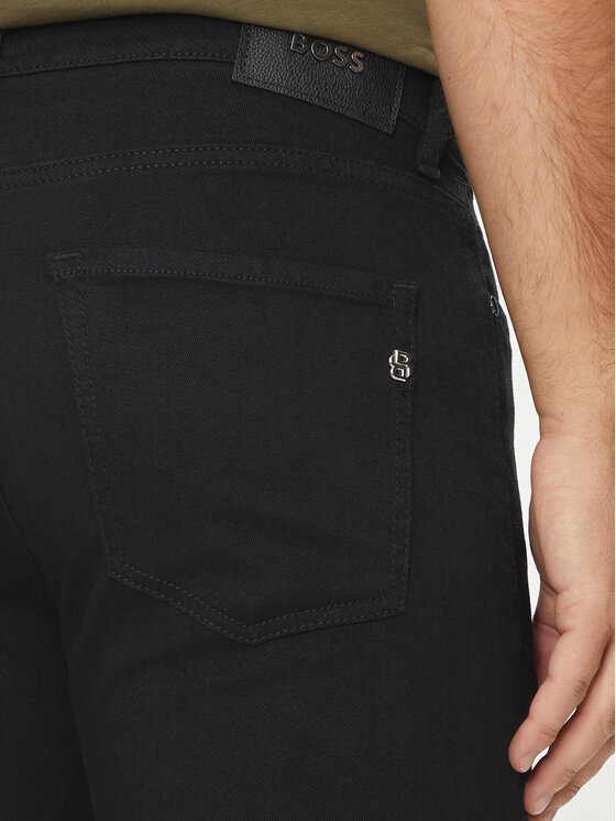 BOSS Boss Jeansy H-Delaware 50520837 Czarny Slim Fit