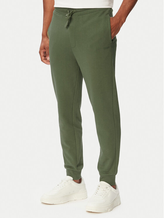 HUGO HUGO Sportinis kostiumas Dapo Dayote 50492581 Tamsiai žalia Relaxed Fit