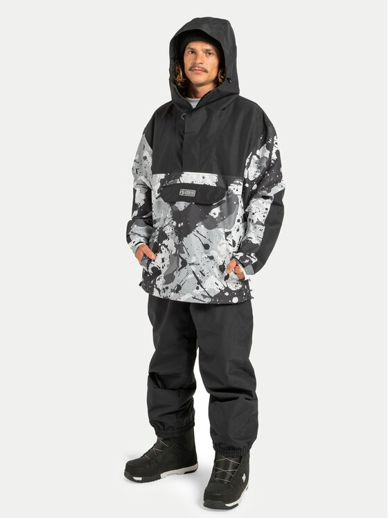 DC Shoes DC Shoes Snieglenčių striukė Anorak ADYTJ03088 Pilka Regular Fit