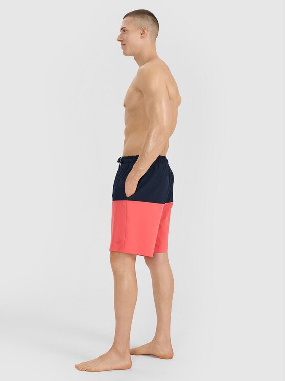 4F 4F Plážové šortky 4FWSS25UBDSM135-63S Ružová Regular Fit