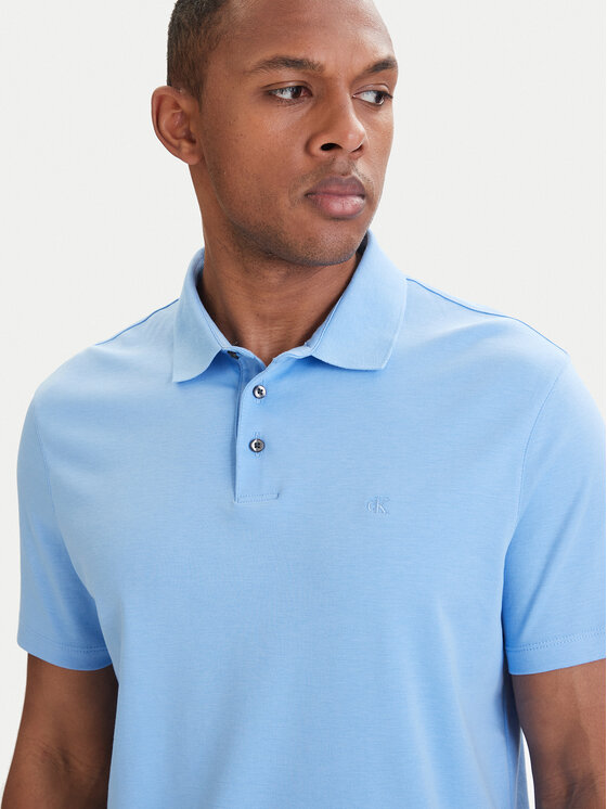 Calvin Klein Calvin Klein Pólóing LV04LB276G Világoskék Regular Fit