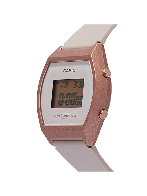 Casio Casio Uhr Vintage Digital LW-204-4AEF Beige