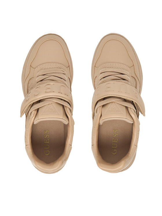 Guess Guess Sneakersy FLFHNN ELE12 Béžová