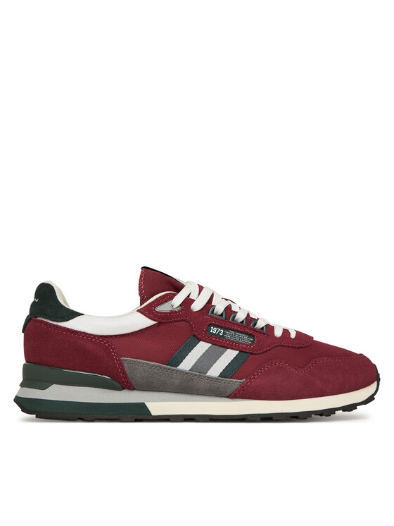 Pepe Jeans Pepe Jeans Sneakersy Kingston College M PMS400010 Bordowy