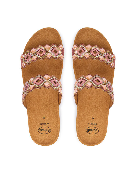 Scholl Scholl Plätud Tulum 2 Straps MF00701 Roosa