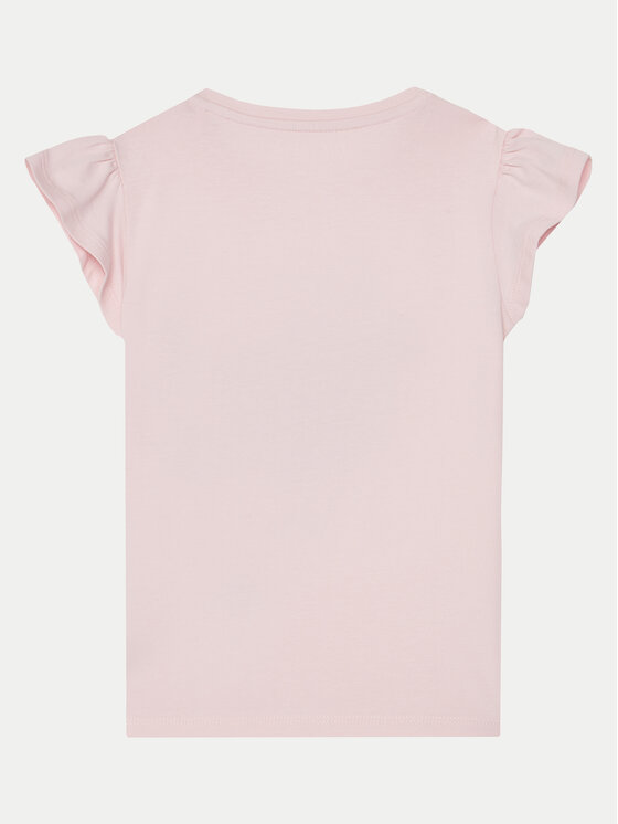 Guess Guess T-krekls K5RI18 K6YW4 Rozā Regular Fit