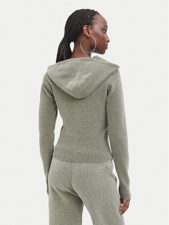 Juicy Couture Juicy Couture Світшот JCWEB005 Хакі Regular Fit