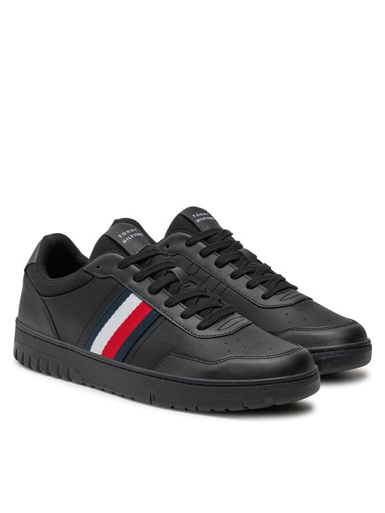 Tommy Hilfiger Tommy Hilfiger Снікерcи Th Basket Core Lite FM0FM05116 Чорний