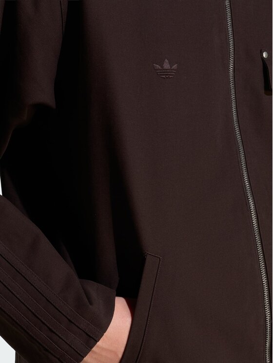 adidas adidas Kurtka przejściowa 161917 Brązowy ciemny Regular Fit