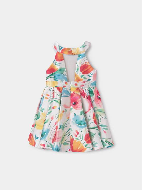 Abel & Lula Abel & Lula Sukienka elegancka 5064 Kolorowy Regular Fit