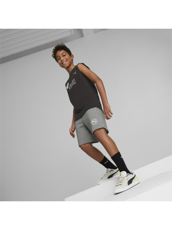 Puma Puma Szorty 673207 Szary Regular Fit
