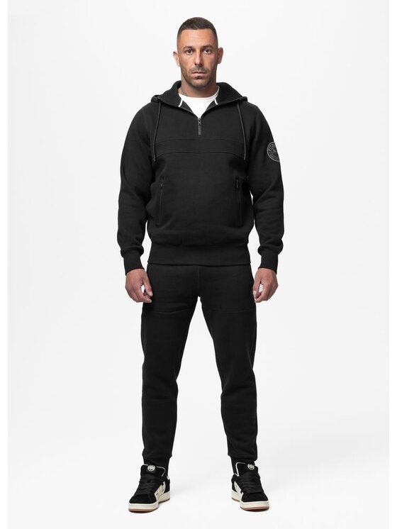 PITBULL PITBULL Bluza GIBSON Czarny Regular Fit