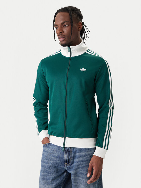 adidas Bluză adicolor Classic KE1666 Verde Slim Fit