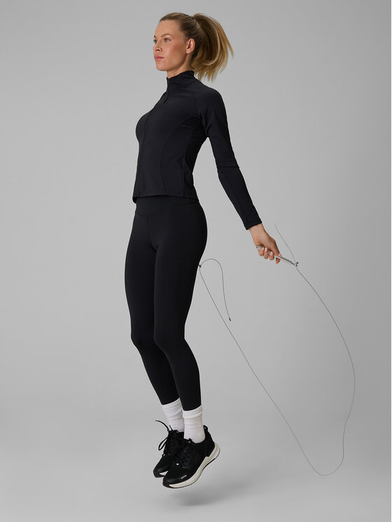 4F 4F Legginsy BASIC+ Czarny Slim Fit