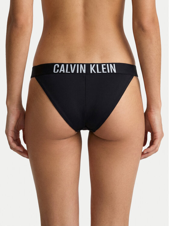 Calvin Klein Swimwear Calvin Klein Swimwear Bikini apakšdaļa LV00Q61218 Melns