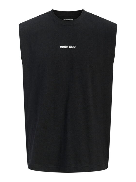 Jack & Jones Jack & Jones Майка Eterna 12295670 Чорний Loose Fit