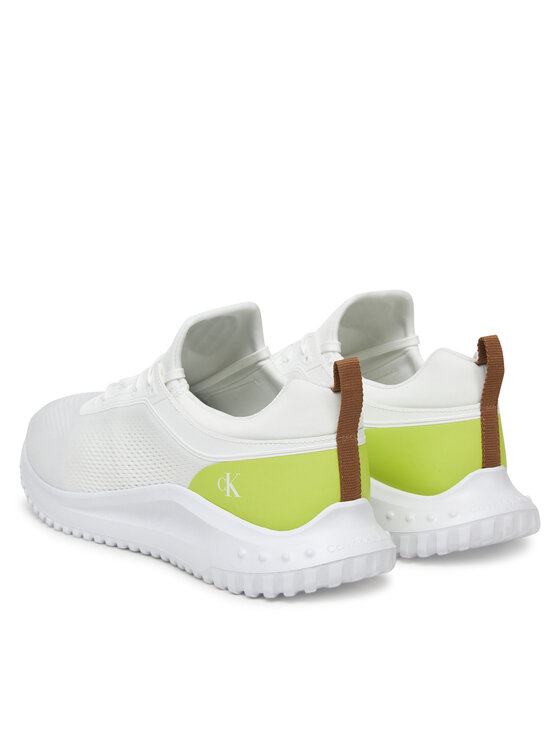Calvin Klein Jeans Calvin Klein Jeans Sneakers Eva Runner Tech Knit YM0YM01293 Alb