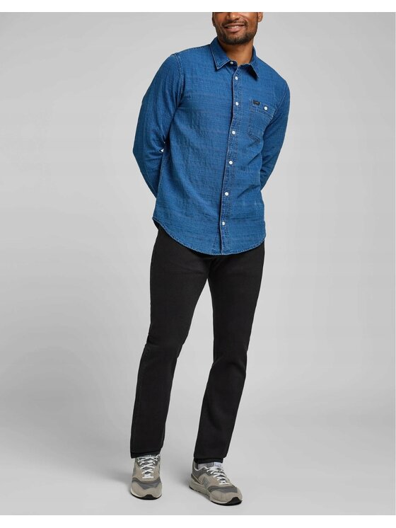 Lee Lee Jeansy 19 Series Niebieski Bootcut Fit