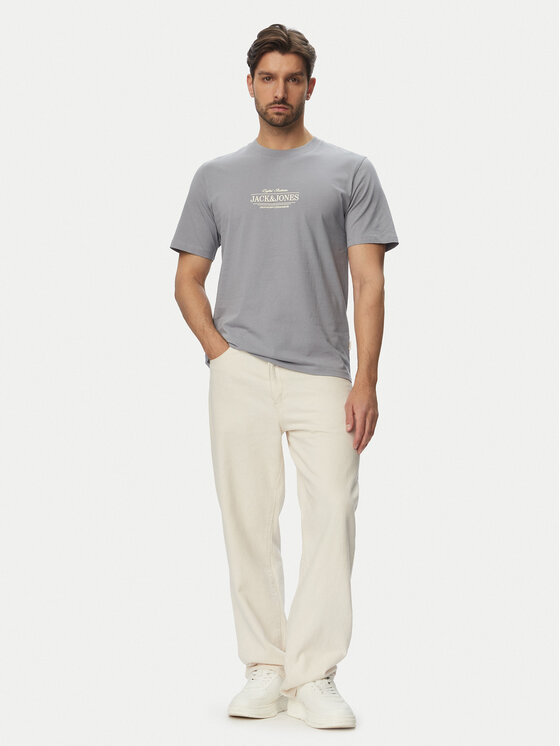 Jack & Jones Jack & Jones T-krekls Cassis 12295049 Zils Regular Fit