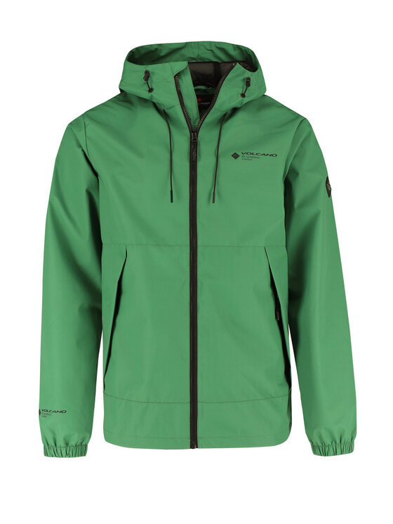 Volcano Volcano Kurtka przejściowa J-HARRISON Zielony Regular Fit