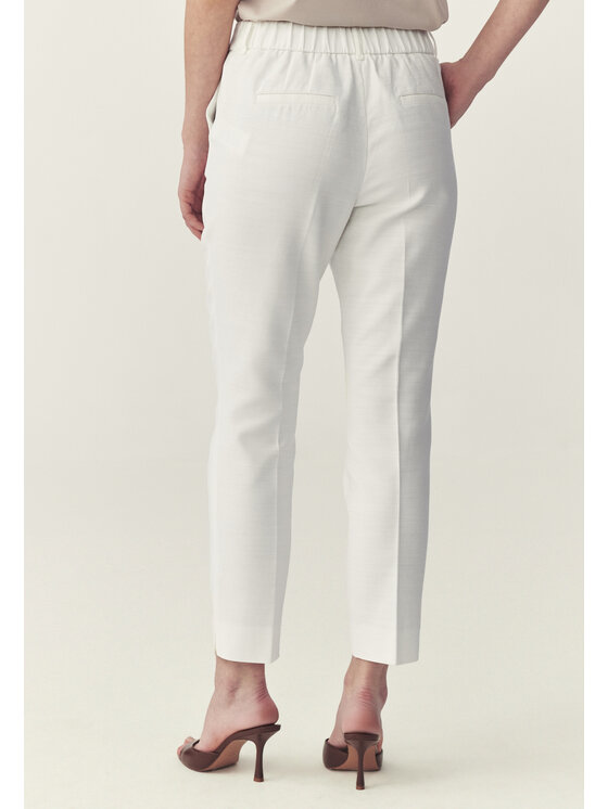 TATUUM TATUUM Spodnie materiałowe KOLIA 8 Biały Skinny Fit