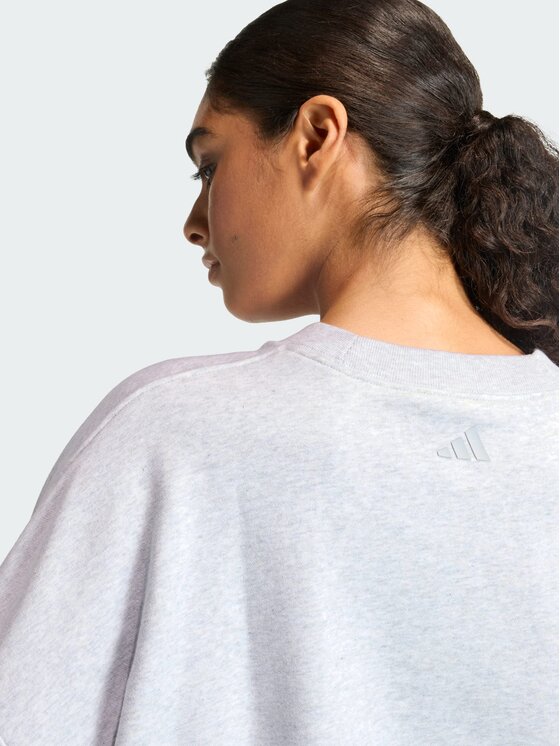 adidas adidas Bluza 158956 Szary Loose Fit