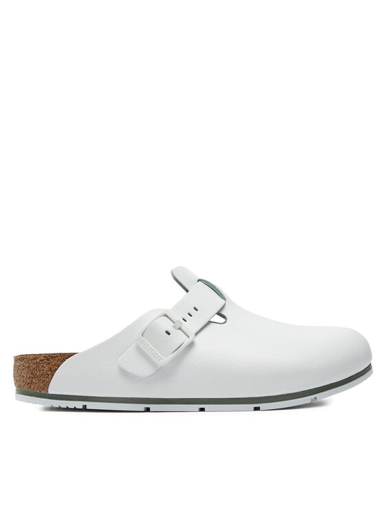 Şlapi Birkenstock Boston Pro Le 1025992 Alb