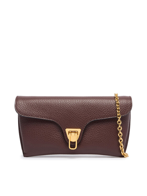 Coccinelle Coccinelle Torebka T8A Coccinelle Double Beat E1 T8A 11 03 01 Bordowy