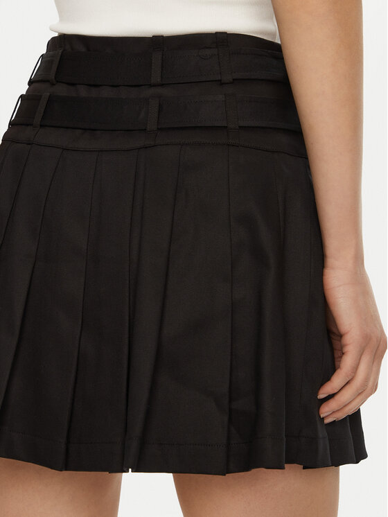 Guess Guess Fustă mini W5RD75 WGXM2 Negru Regular Fit