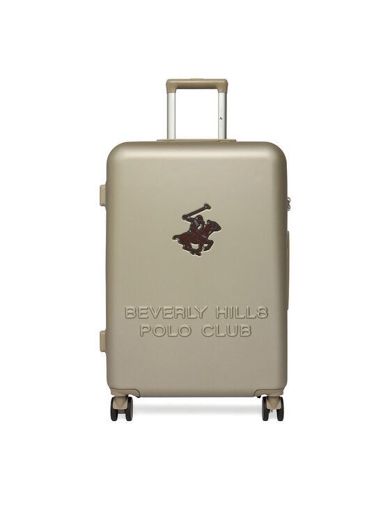 Beverly Hills Polo Club Beverly Hills Polo Club Valiză medie CEO-BHPC-M-003-08-BEIGE Bej