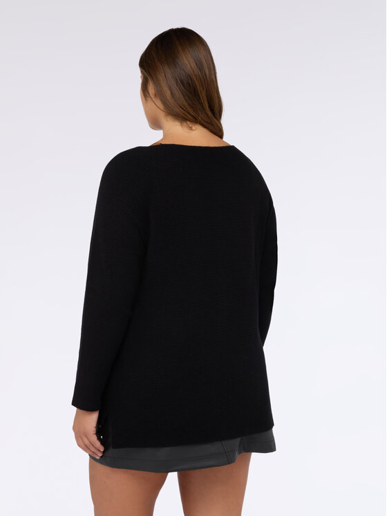 Fiorella Rubino Fiorella Rubino Maglione M024E002010N033 Nero Regular Fit