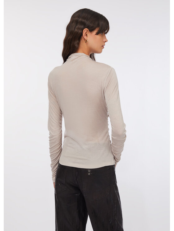 Liu Jo Liu Jo T-shirt MF5448J3825X0740 Beige Slim Fit