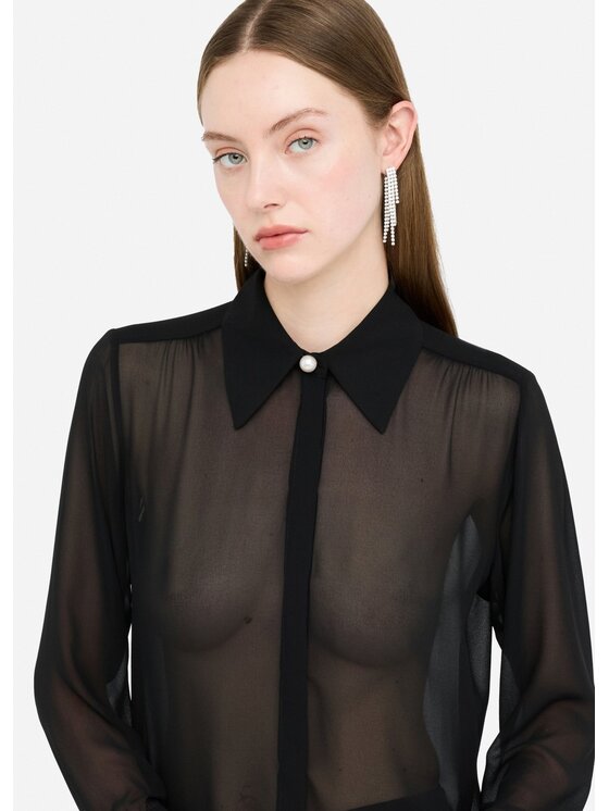 Liu Jo Liu Jo Camicia CF5302TS86922222 Nero Regular Fit