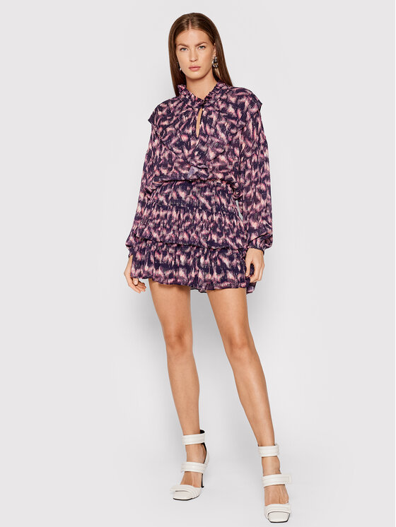 IRO IRO Coctailkleid Tyga Violett Regular Fit