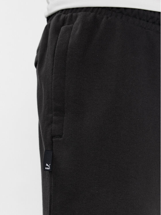 Puma Puma Donji dio trenerke Team 538261 Crna Relaxed Fit