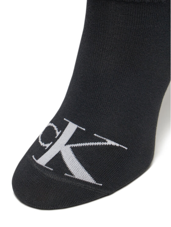Calvin Klein Jeans Calvin Klein Jeans 2er-Set niedrige Damensocken 701228815 Schwarz