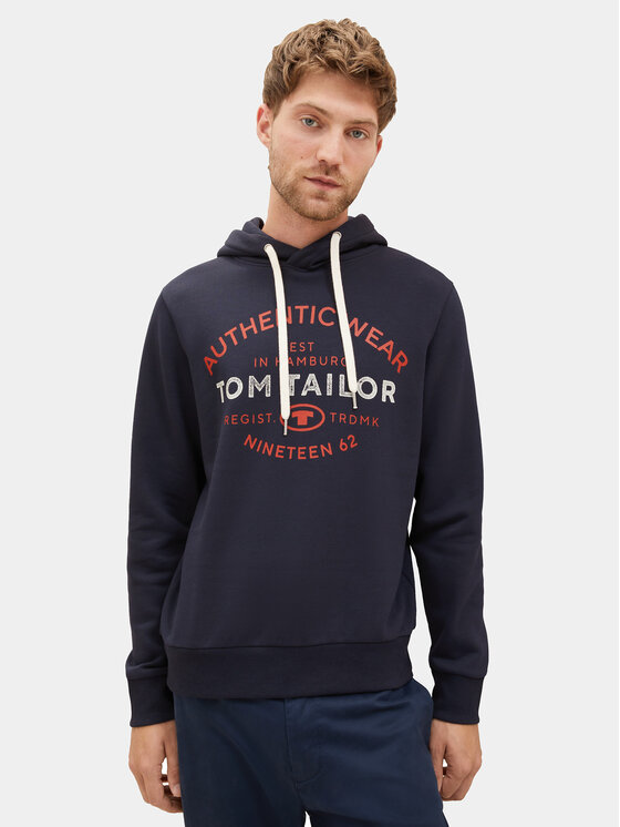 Tom Tailor Tom Tailor Pulóver 1038744 Sötétkék Regular Fit