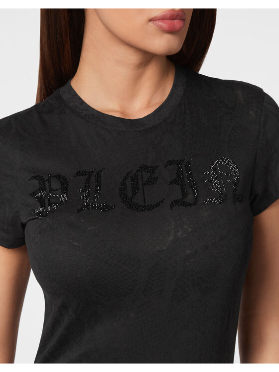 PHILIPP PLEIN PHILIPP PLEIN T-Shirt 3599 Czarny Regular Fit